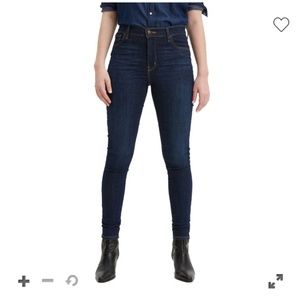 Levi's 720 Super Skinny High-Rise Jeans - Indigo Daze